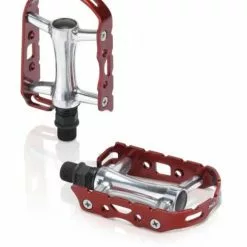 XLC MTB-Pedal Ultralight V PD-M15 Alu, Ohne Reflektor Rot