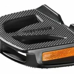 Ergotec Kunststoffpedal EP-1, 9/16", Mit Reflektoren