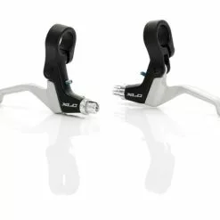 XLC Bremshebelset F. Mini-V-Brake BL-V03 Alu, Schwarz/silber, U-Brake & Canti