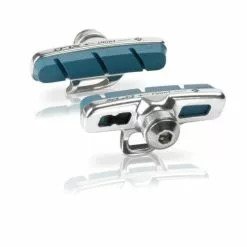 XLC Cartridge Road Bremsschuhe Campa 4er Set, 50mm, Silber/blau Für Carbon