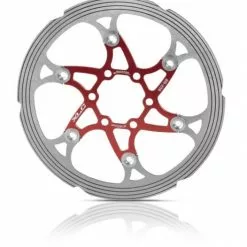 XLC Bremsscheibe BR-X59 Ø203mm 1,8mm Rot-silber Mit CNC Reibring