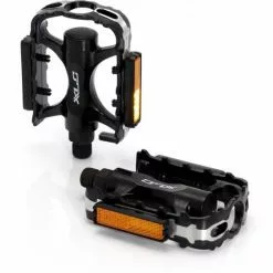 XLC MTB/ATB-Pedal PD-M02 Alukörper/-käfig, Schwarz