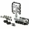 XLC System-Pedal PD-S02 Einseitig, Schwarz/silber SPD-kompatibel