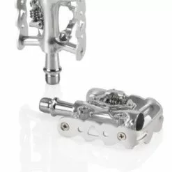 XLC System-Pedal PD-S20 Einseitig Silber SPD-komp. OE-verpackt