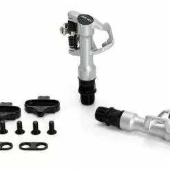 XLC Road-System-Pedal PD-S05 Einseitig, Schwarz/silber SPD-kompatibel