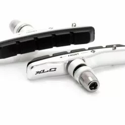 Bremsschuh XLC Cartridge V-Brake BS-V02 4er Set, 72mm, Schwarz/silber