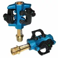 Xpedo Pedal Clipless CXR Pro Blau/gold 9/16 Zoll XMF10AT