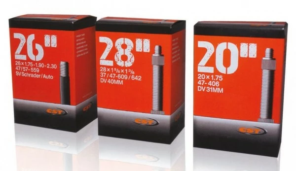 Schlauch Fahrrad CST 28" 700x18/25C 18/25-622/630 SV40mm