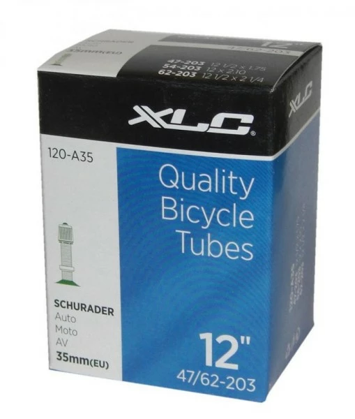 XLC Fahrradschlauch 12 1/2 X 2 1/4 47/62-203 AV 35 Mm