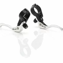 XLC Zusatzbremshebelset Cross BL-R02 Ø 31,8mm, Schwarz/silber