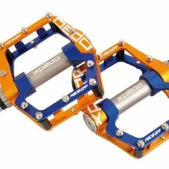 Xpedo Pedal FACEOFF 18 Blau/gold 9/16 Zoll XMX18AC