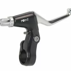 Point Bremshebel 3-Finger Schwarz/silber, Links