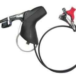 Sram Schalt-Bremshebel Force22 2-fach Links,hydr. Scheibenbr.hinten 1800mm DM