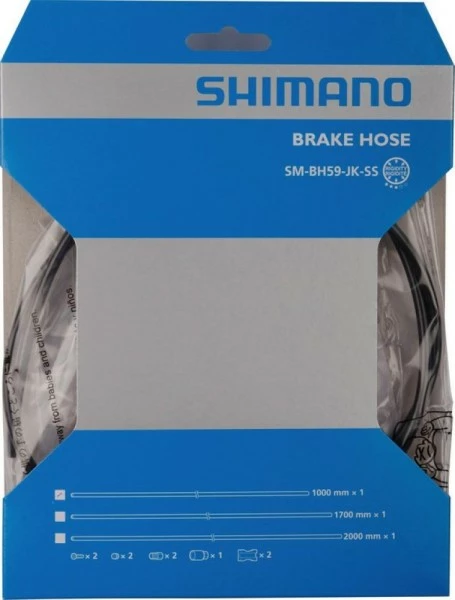 Shimano Scheibenbremsleitung SMBH59 1000mm, Kürzbar,