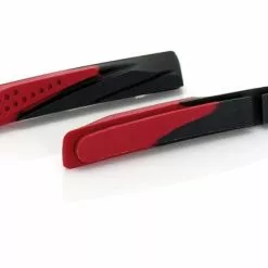 Felgenbremsbelag XLC BS-X02 4er Set, 72mm, Schwarz/rot, Allwetterpad