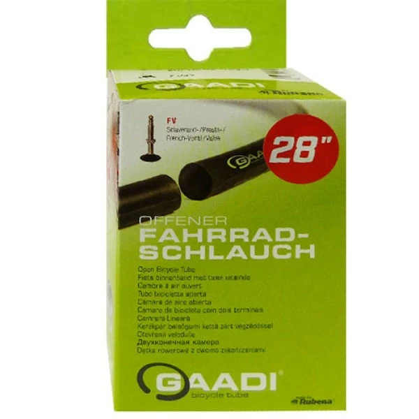 Schlauch GAADI Tubes 28" 32/37-622/635 Franz. Ventil