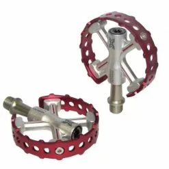 Xpedo Pedal TRAVERSE 6 Rot, 9/16", XCF06AC