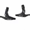XLC Bremshebelset BL-C01 Alu, Schwarz/schwarz, Für Cantibrake