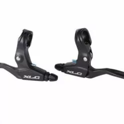XLC Bremshebelset BL-V04 Alu, Schwarz/schwarz, Für V-Brake