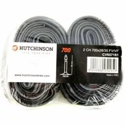 Schlauch Hutchinson 28" 2er Pack 700x28-35 SV 40 Mm