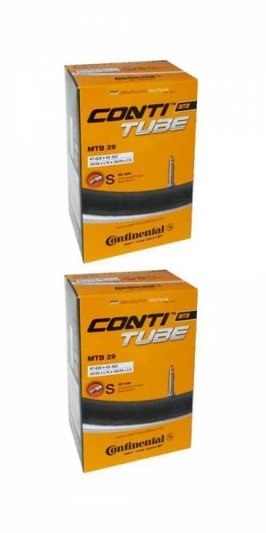 2 X Schlauch CONTINENTAL CONTI MTB 28/29 28/29x1.75/2.50 SV 42mm Sclaverand