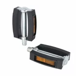 XLC Universal Pedal Gummiblock Schwarz, 9/16",Reflektor