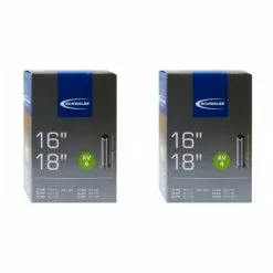 2 X Schlauch Schwalbe AV4 16/18x1 1/8-1 3/8