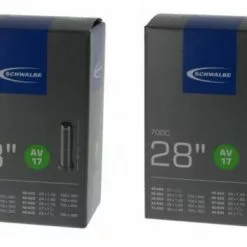 2 X Schwalbe Schlauch AV17 28x1.10-1.75" (28/47-622/635) 28 Zoll AV 40mm