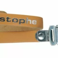 Pedalriemen Paar Zefal Christophe 516 Braun, 370mm, Leder