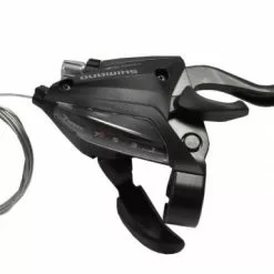 S+B-Hebel Shimano ST-EF500 2-Finger 7-fach Rechts, V-Brake, 2050mm, Schwarz