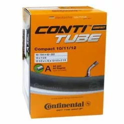 Schlauch Continental Conti 44-62/194-222 A34, 45°, Compact 10/11/12 Zoll AV 34mm