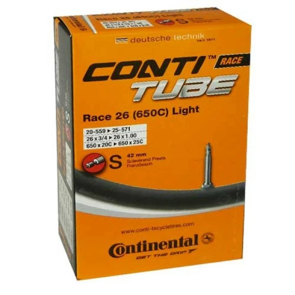 Schlauch Continental Conti 26x0.75-1.00" (20-25/559-571) RACE 26 Light SV 42mm