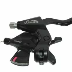 S+B-Hebel Shimano Altus ST-M310 2-Finger 8-fach, Rechts, V-Brake, 2050mm, Schwarz