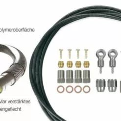 XLC Scheibenbremsleitung 2500mm Universalkit Niro Für1 Bremsenset