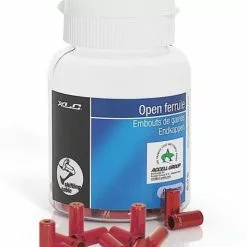 XLC Endkappen F. Bremsaussenhülle BR-X10 Rot, Innen Ø 5,0mm, 10 Stück Auf Karte