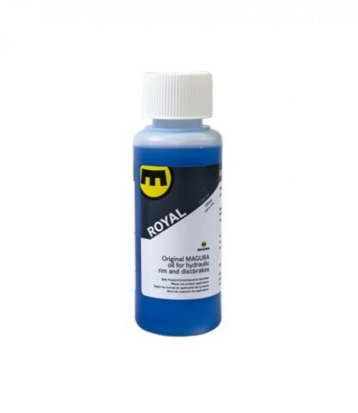 Magura Flasche Royal Blood 100 Ml Mineralöl Blau Scheibenbremsen Bremsflüssigkeit