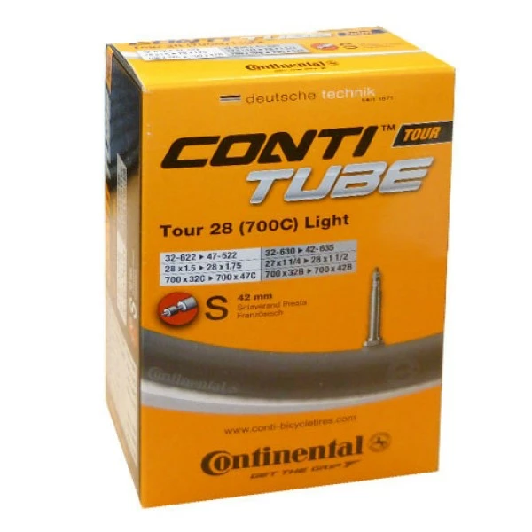 Continental Schlauch Conti 28x1.25-1.75Z 32-47/622-642 TOUR 28 Light SV 42 Mm