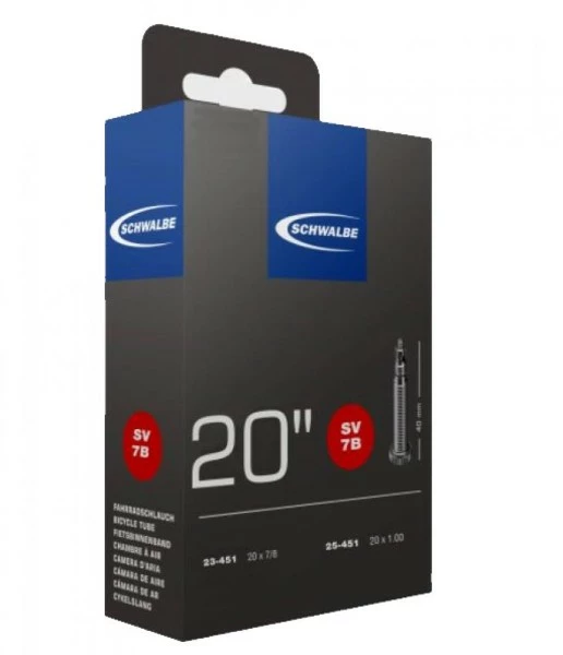 Schlauch Schwalbe SV7B 20x7/8-1.00" 23/25-451 SV 40mm