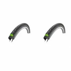 2 X Reifen Schwalbe Marathon HS420 28x1 1/8" 28-622 Sw-TwinSkin Refl.GG EC E-25