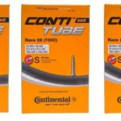 3 X Schlauch CONTINENTAL CONTI RACE 700x20/25c SV Ventil 42 Mm Sclaverand