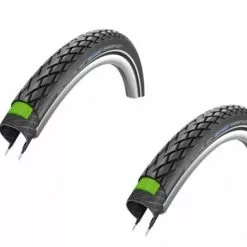 2 X Reifen Schwalbe Drahtreifen MARATHON Performance Green Guard 28x1.50" 40-622 E-50