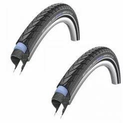 2x Reifen Schwalbe Drahtreifen MARATHON PLUS Performance Smart Guard 28x1.50 Zoll 40-622 Reflex E-50