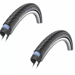 2 X Reifen Schwalbe Drahtreifen MARATHON PLUS 28x1.40" 37-622 Reflex E-50