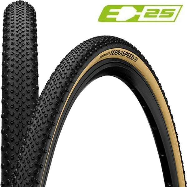 Reifen Continental Terra Speed 27.5x1.35" 35-584 Schwarz/creme TLR E-25 Faltbar