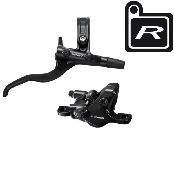 Shimano M4100/MT410 Disc Brake Set Rechts HR 2-Kolben