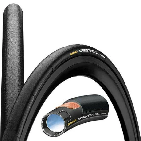 Schlauchreifen Continental Sprinter 29x0.85" 22-559 Schwarz