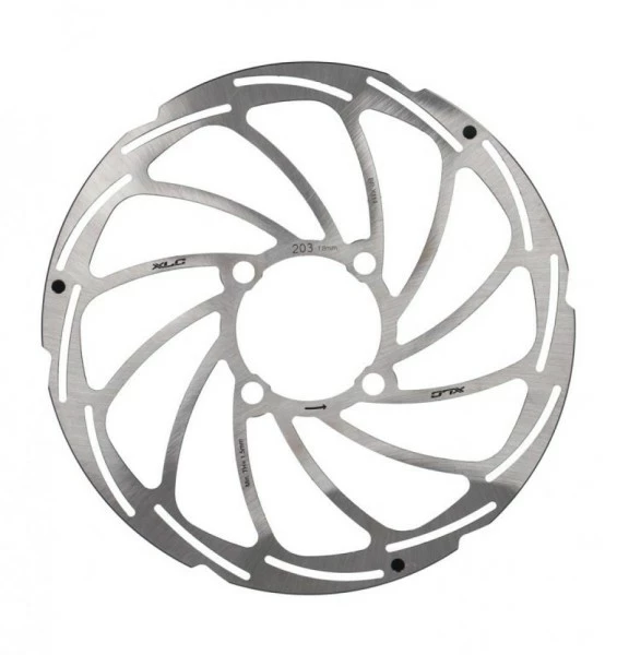 XLC Bremsscheibe BR-X114 Ø203mm 1,8mm Silber F. Rohloff HR-Nabe 4-Loch