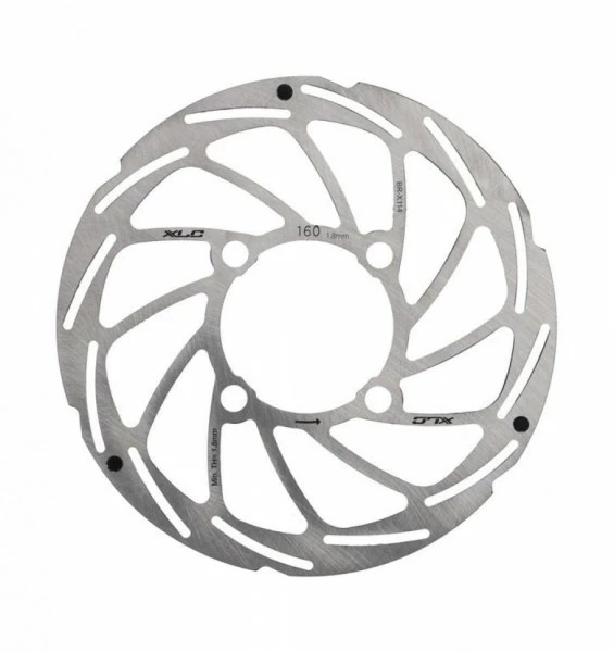 XLC Bremsscheibe BR-X114 Ø 160/2,0mm Silber F. Rohloff HR-Nabe
