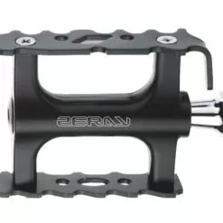 Absolut Pedal CrMo-Achse Gedichtete Lager Alukäfig Schwarz