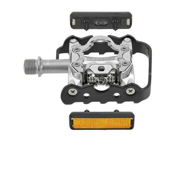 Exustar Pedal MTB E-PM86 DUO Silber